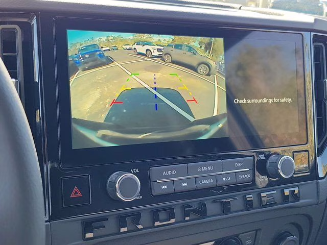 2026 Glacier White Nissan Frontier SV 4X4 Truck