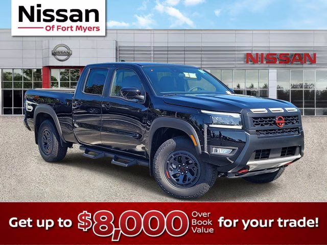 2026 Super Black Nissan Frontier PRO-4X 4X4 Truck