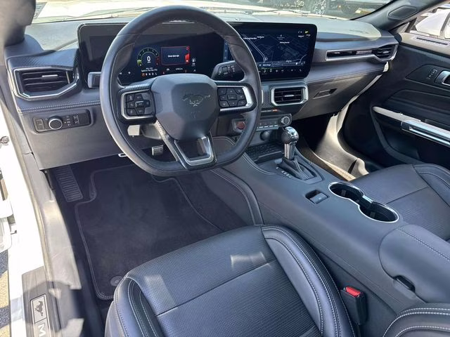 2024 Oxford White Ford Mustang EcoBoost Premium RWD Coupe