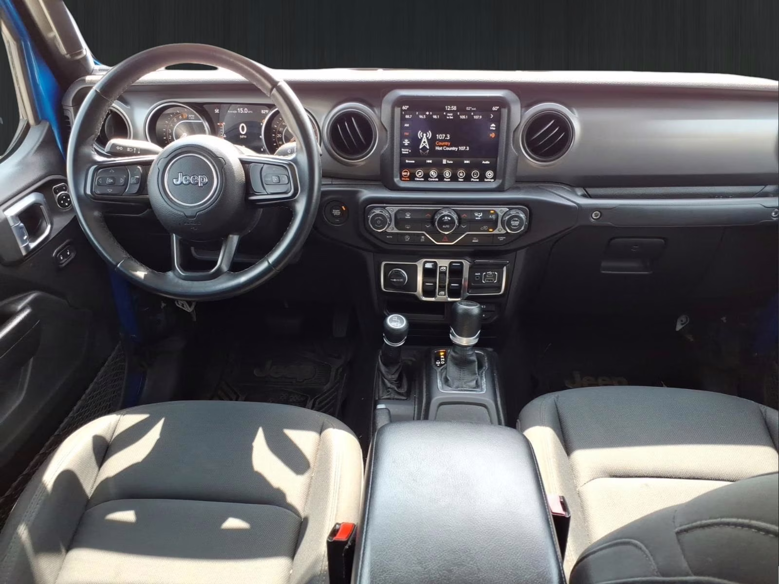 2021 Hydro Blue Pearlcoat Jeep Gladiator Willys 4X4 Truck