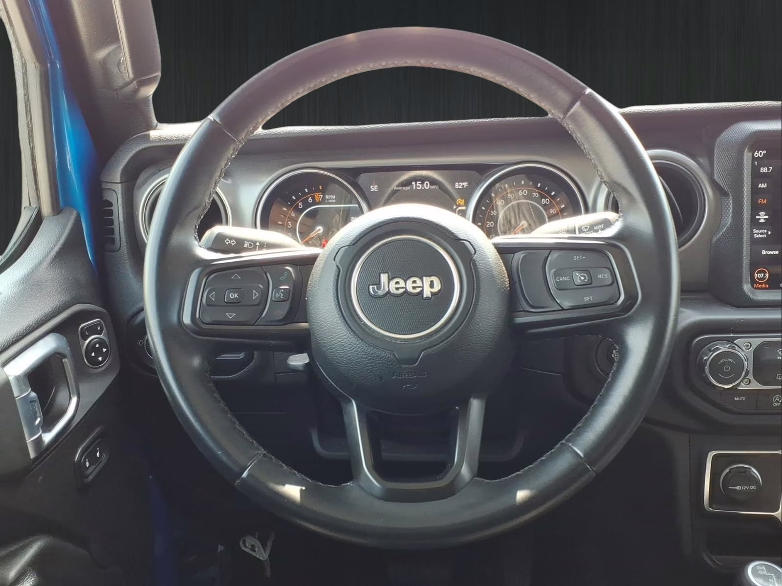 2021 Hydro Blue Pearlcoat Jeep Gladiator Willys 4X4 Truck