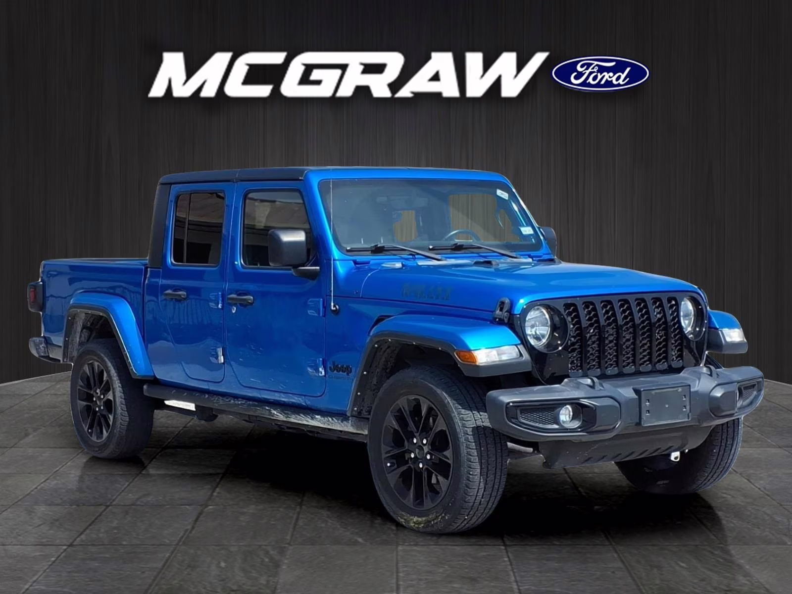 2021 Hydro Blue Pearlcoat Jeep Gladiator Willys 4X4 Truck