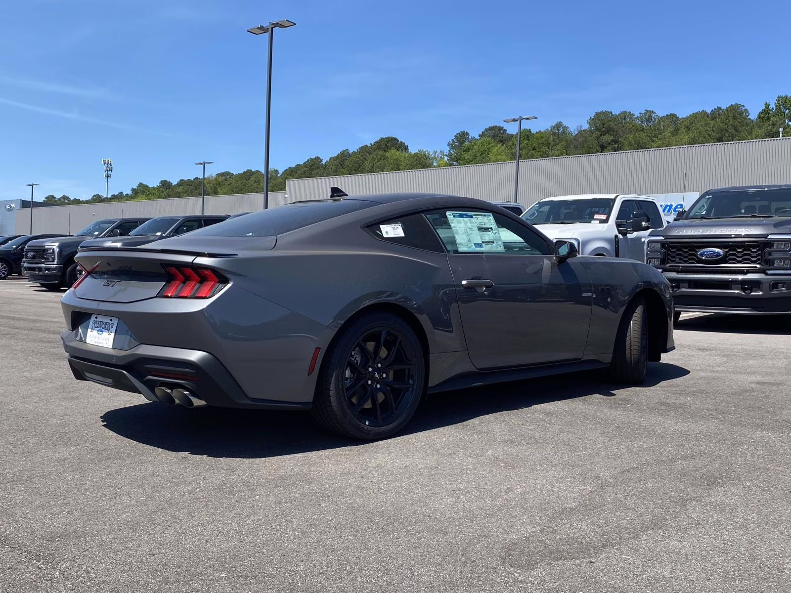 2026 Gray Metallic Ford Mustang GT RWD Coupe
