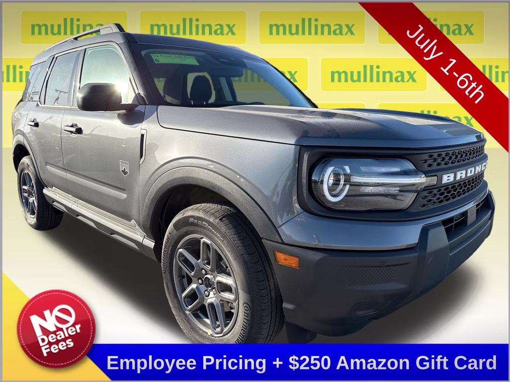 2026 Carbonized Gray Metallic Ford Bronco Sport Big Bend 4X4 SUV