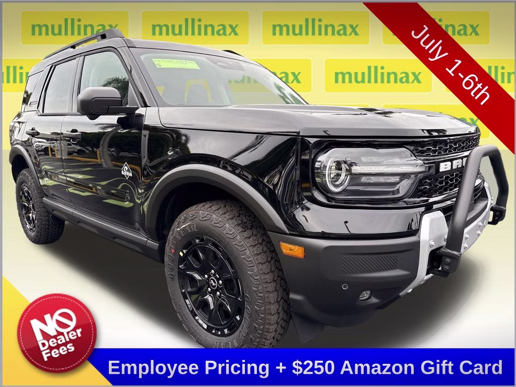 2026 Shadow Black Ford Bronco Sport Outer Banks 4X4 SUV