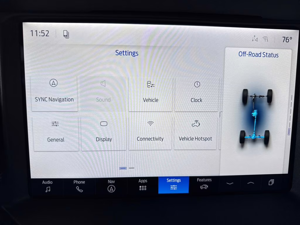 2026 Oxford White Ford Bronco Big Bend 4X4 SUV