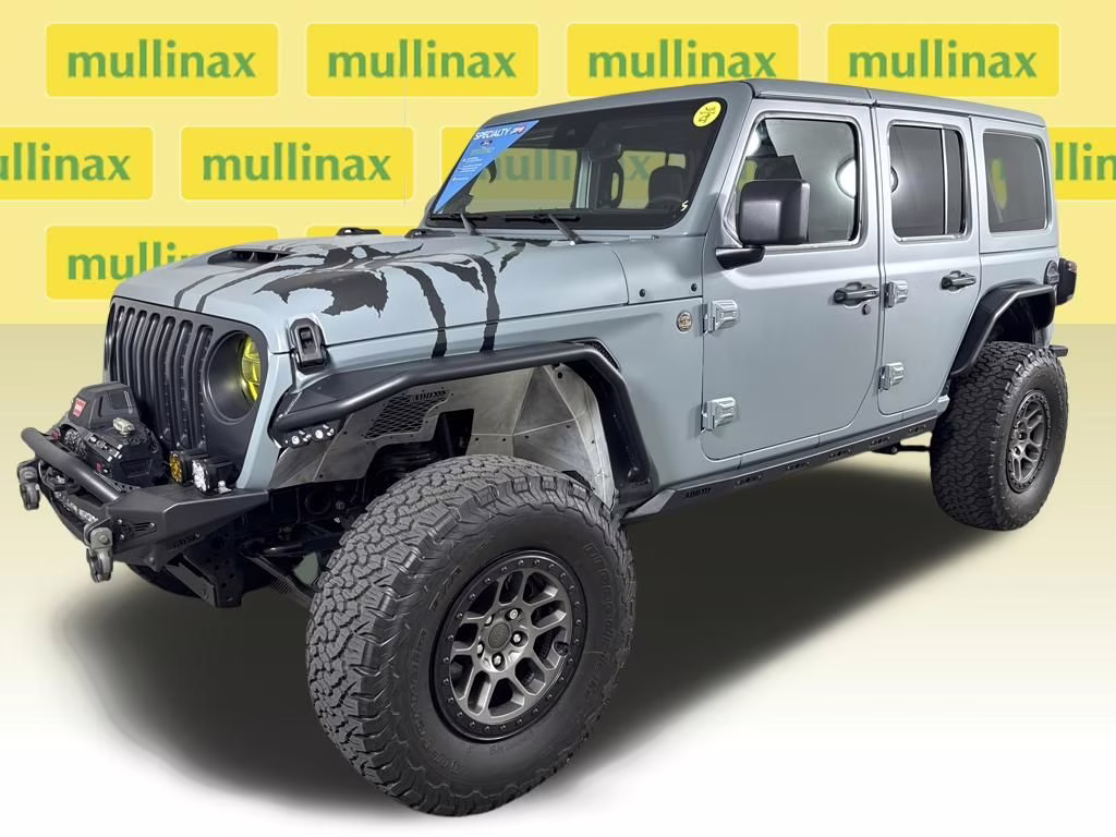 2022 Bright White Clearcoat Jeep Wrangler Unlimited Rubicon 392 4X4 SUV