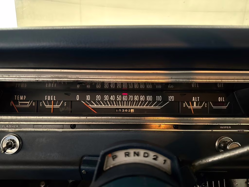 1969 Blue Dodge Dart 318