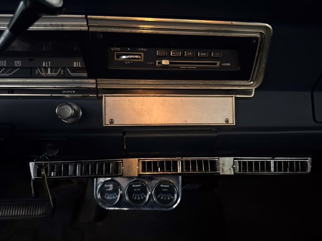 1969 Blue Dodge Dart 318