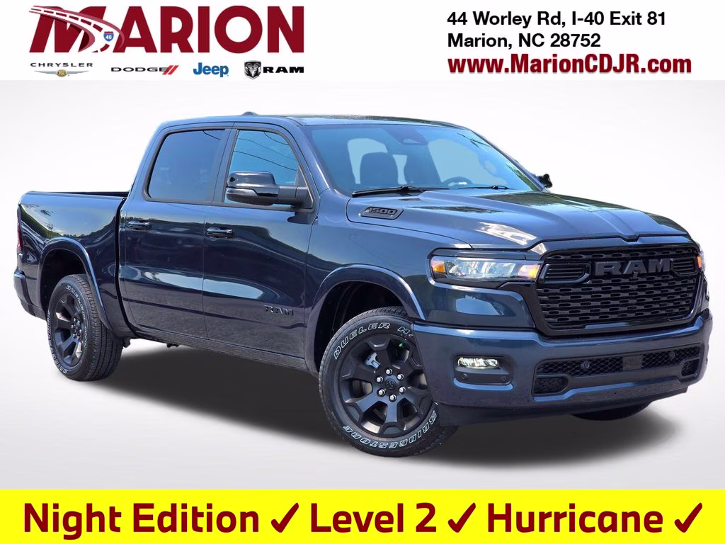 2026 Forged Blue Metallic Ram 1500 Big Horn/Lone Star 4X4 Truck