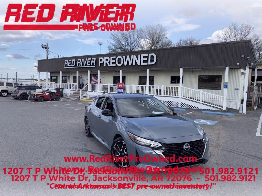 2025 Atlantic Gray Metallic Nissan Sentra SR FWD Sedan