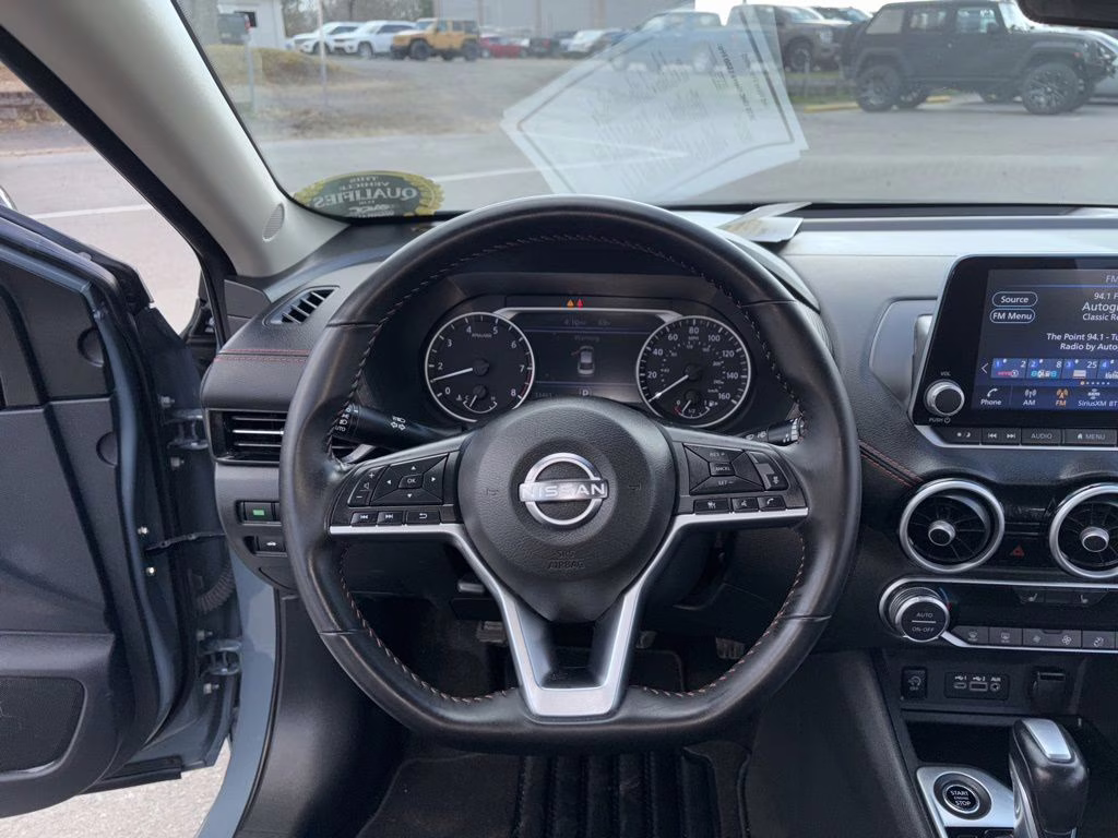 2025 Atlantic Gray Metallic Nissan Sentra SR FWD Sedan
