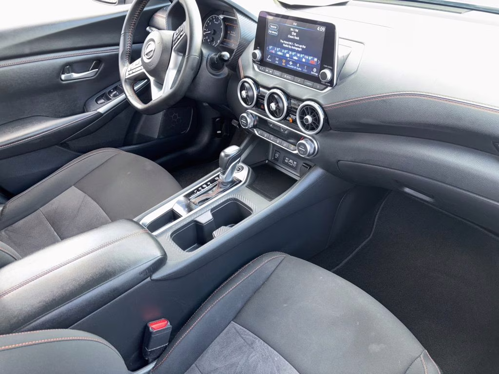 2025 Atlantic Gray Metallic Nissan Sentra SR FWD Sedan