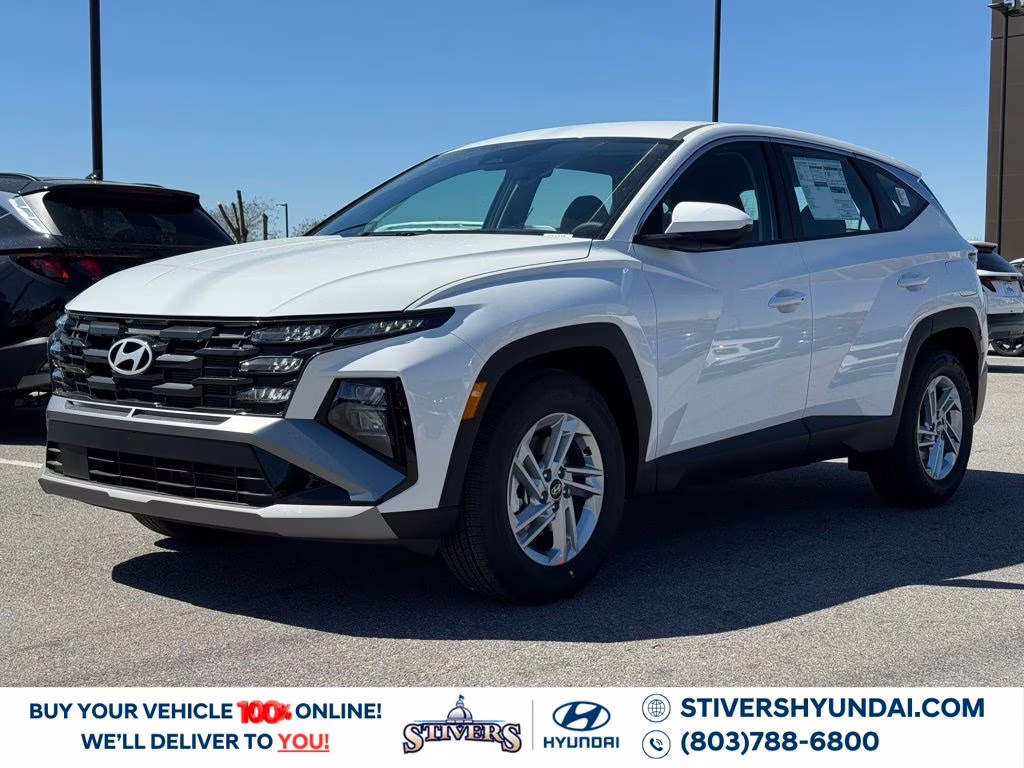 2026 White Pearl Hyundai Tucson SE FWD SUV