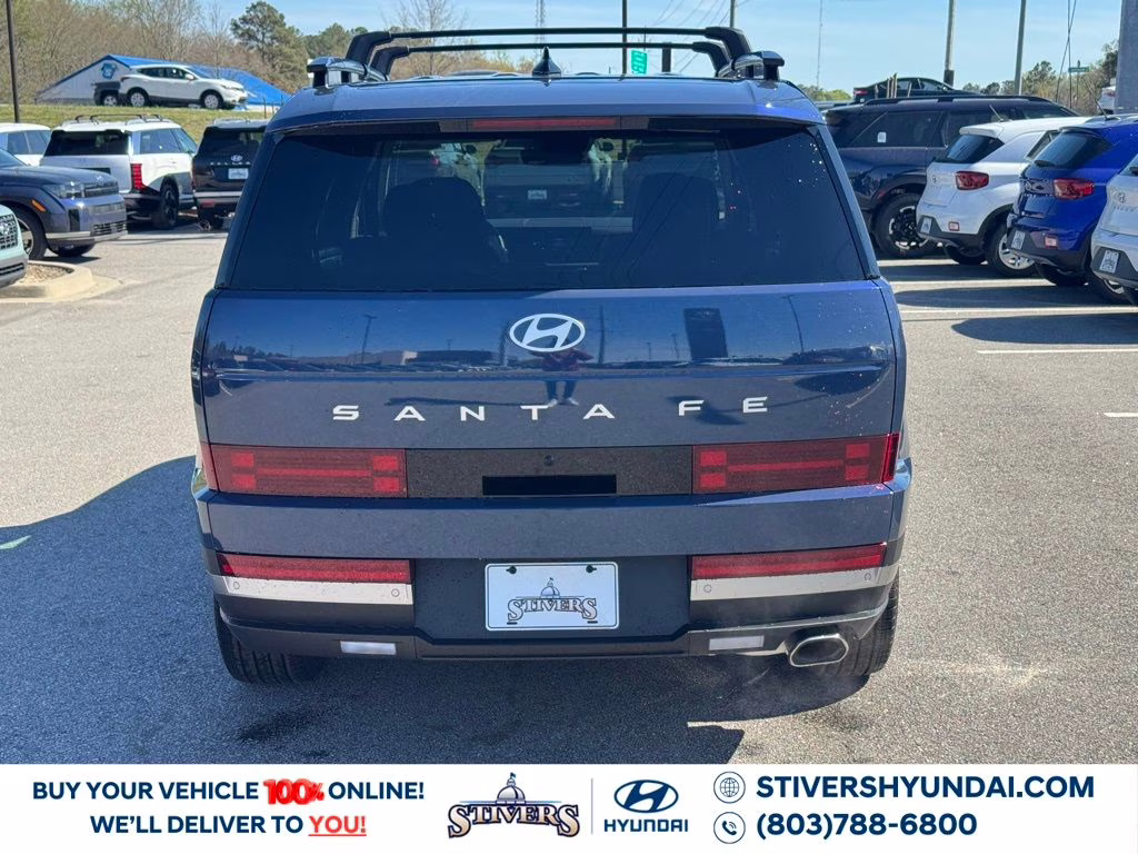 2026 Atlantis Blue Hyundai Santa Fe Limited FWD SUV
