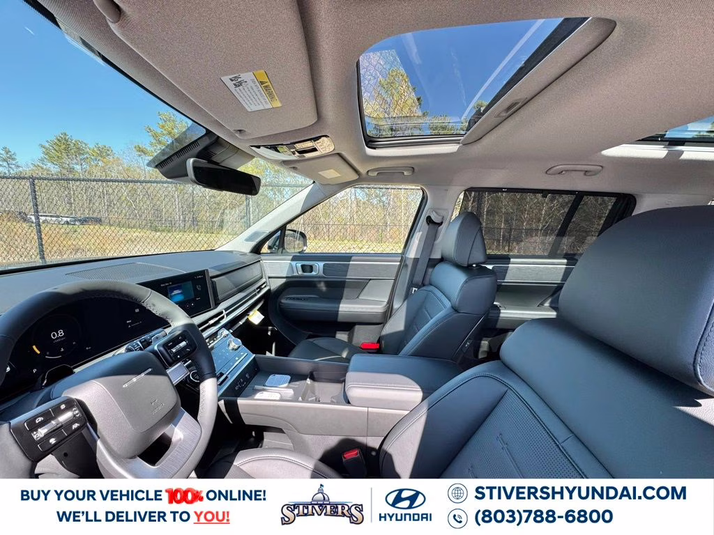 2026 Atlantis Blue Hyundai Santa Fe Limited FWD SUV