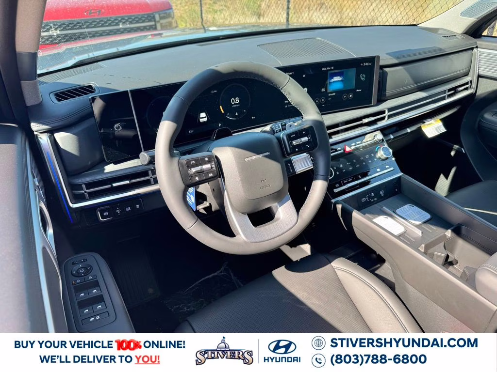 2026 Atlantis Blue Hyundai Santa Fe Limited FWD SUV