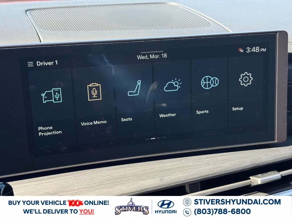 2026 Atlantis Blue Hyundai Santa Fe Limited FWD SUV