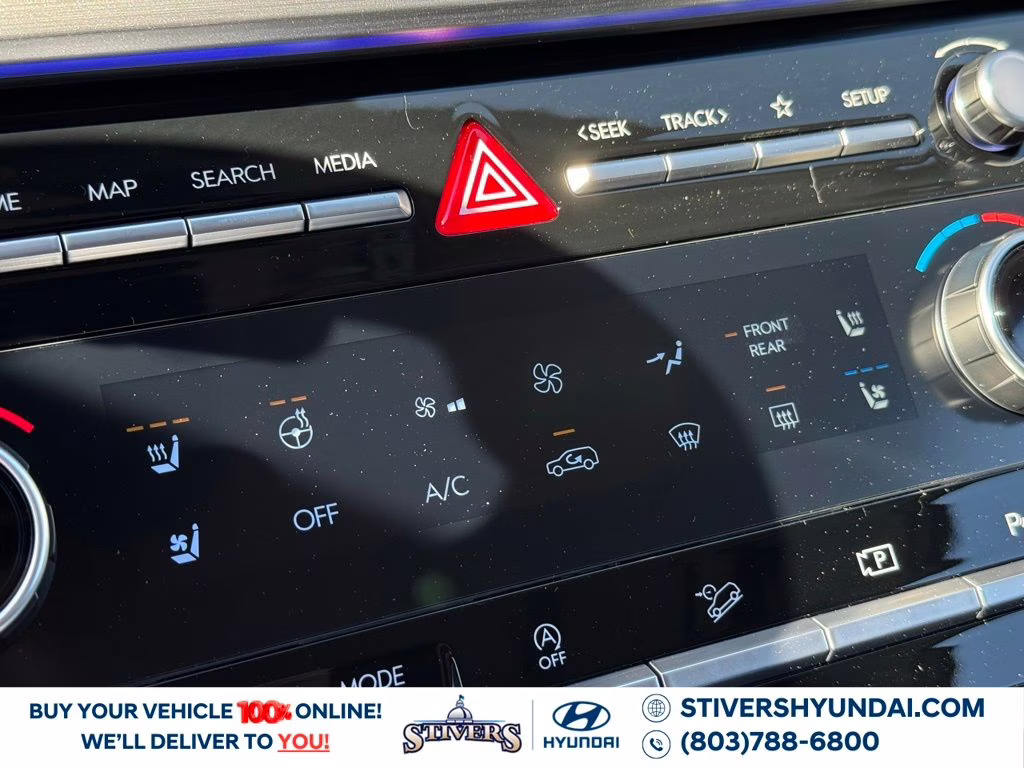 2026 Atlantis Blue Hyundai Santa Fe Limited FWD SUV