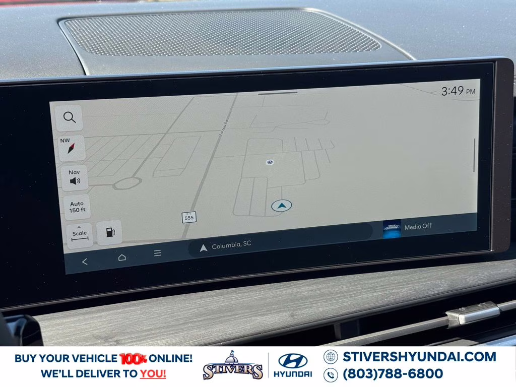 2026 Atlantis Blue Hyundai Santa Fe Limited FWD SUV