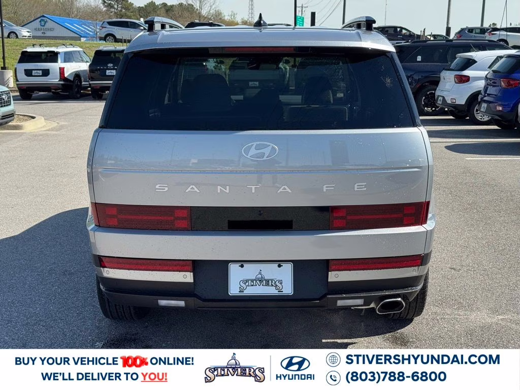 2026 Shimmering Silver Pearl Hyundai Santa Fe Limited FWD SUV