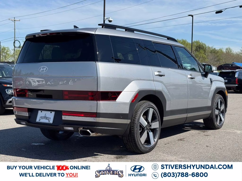 2026 Shimmering Silver Pearl Hyundai Santa Fe Limited FWD SUV