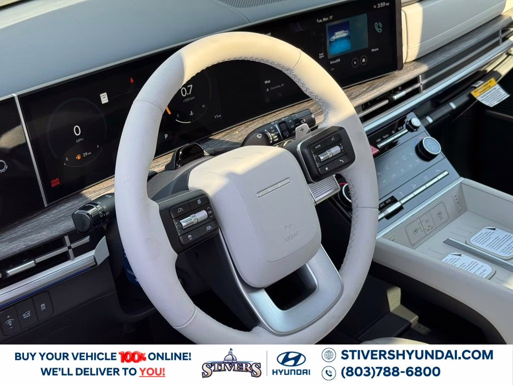 2026 Shimmering Silver Pearl Hyundai Santa Fe Limited FWD SUV