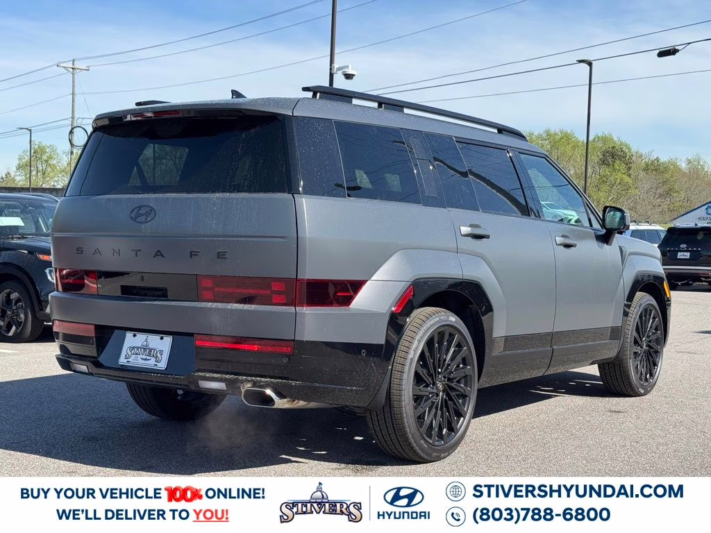 2026 Ecotronic Gray Matte Hyundai Santa Fe Calligraphy FWD SUV