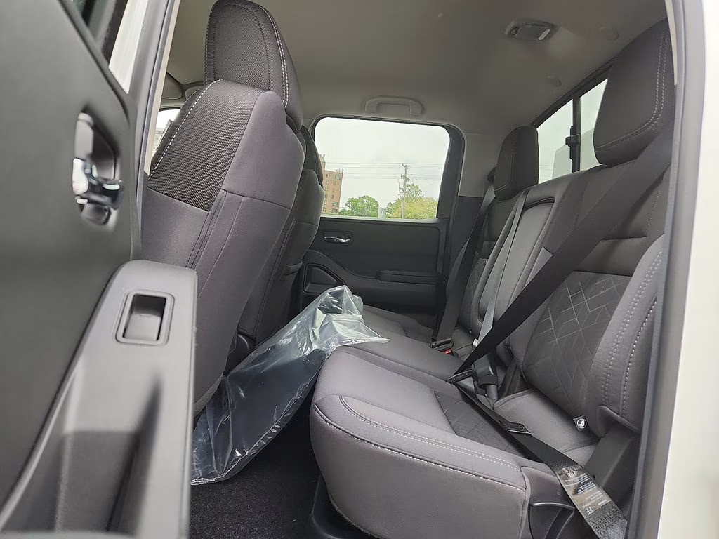 2026 Glacier White Nissan Frontier SV 4X4 Truck
