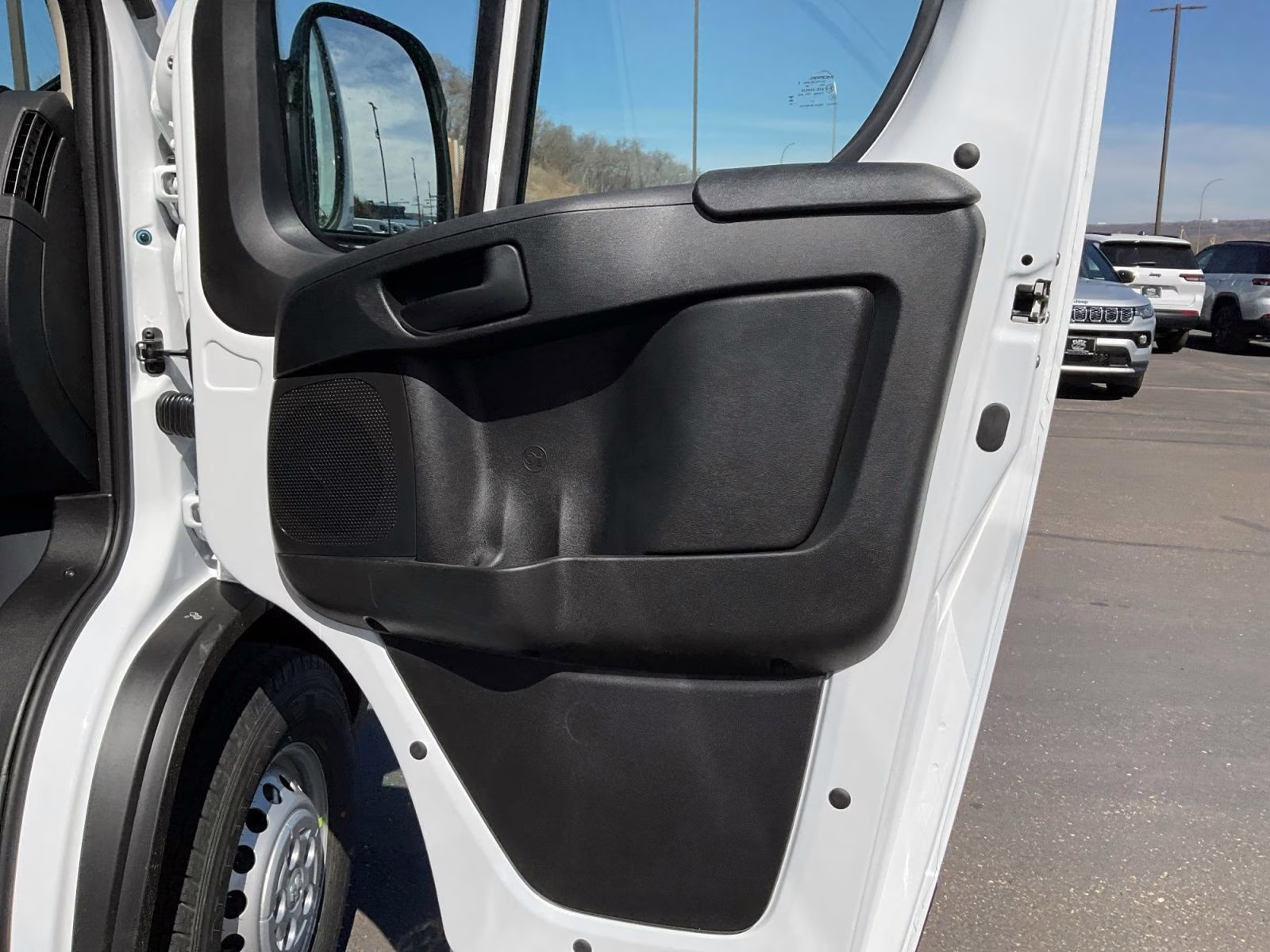 2026 Bright White Clearcoat Ram ProMaster 2500 High Roof FWD Van