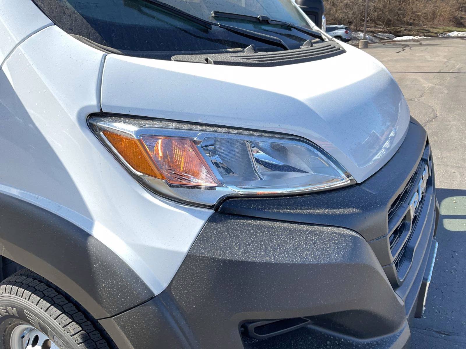 2026 Bright White Clearcoat Ram ProMaster 2500 High Roof FWD Van