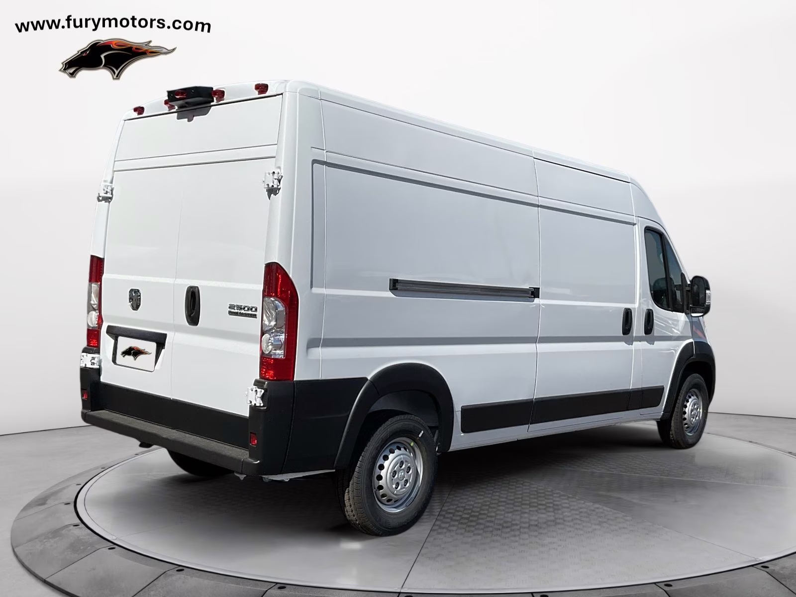 2026 Bright White Clearcoat Ram ProMaster 2500 High Roof FWD Van