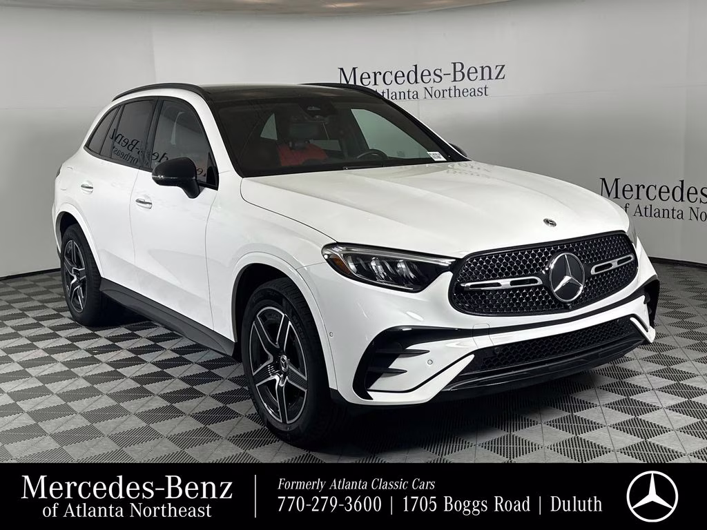 2025 Polar White Mercedes-Benz GLC GLC 300 AWD SUV