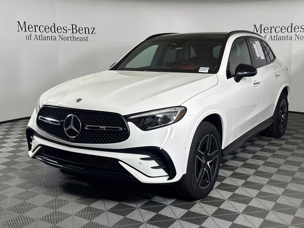2025 Polar White Mercedes-Benz GLC GLC 300 AWD SUV