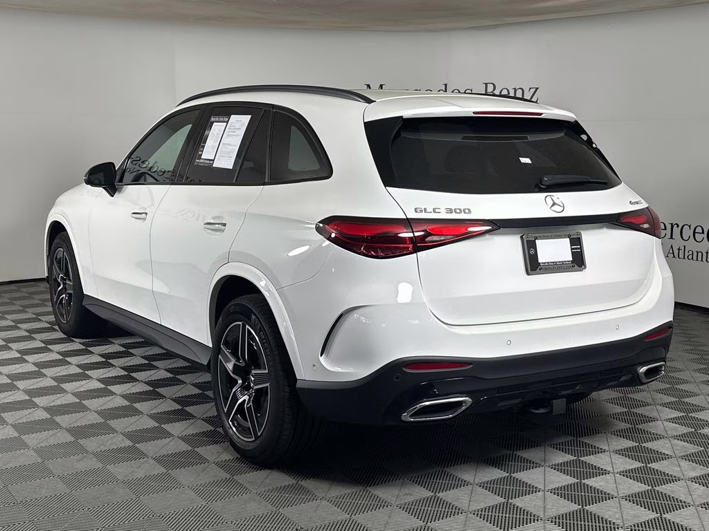 2025 Polar White Mercedes-Benz GLC GLC 300 AWD SUV