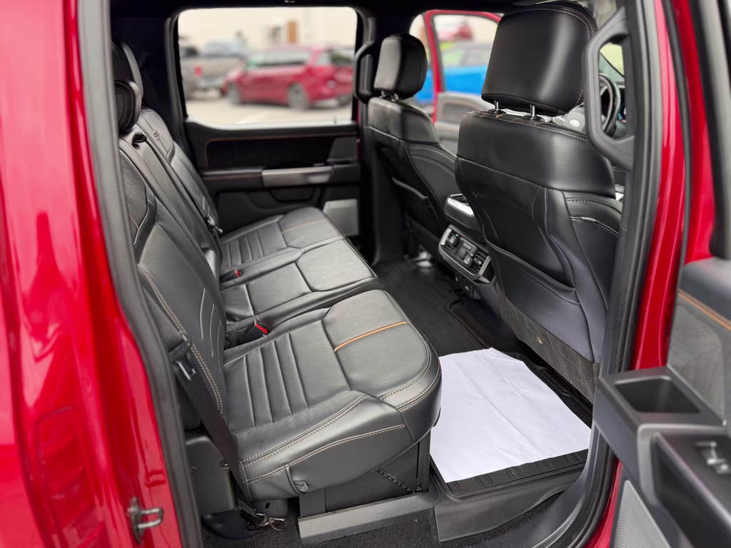 2022 Rapid Red Metallic Tinted Clearcoat Ford F-150 Platinum 4X4 Truck