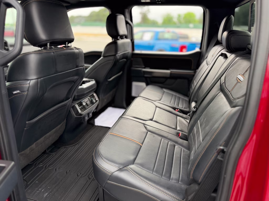 2022 Rapid Red Metallic Tinted Clearcoat Ford F-150 Platinum 4X4 Truck