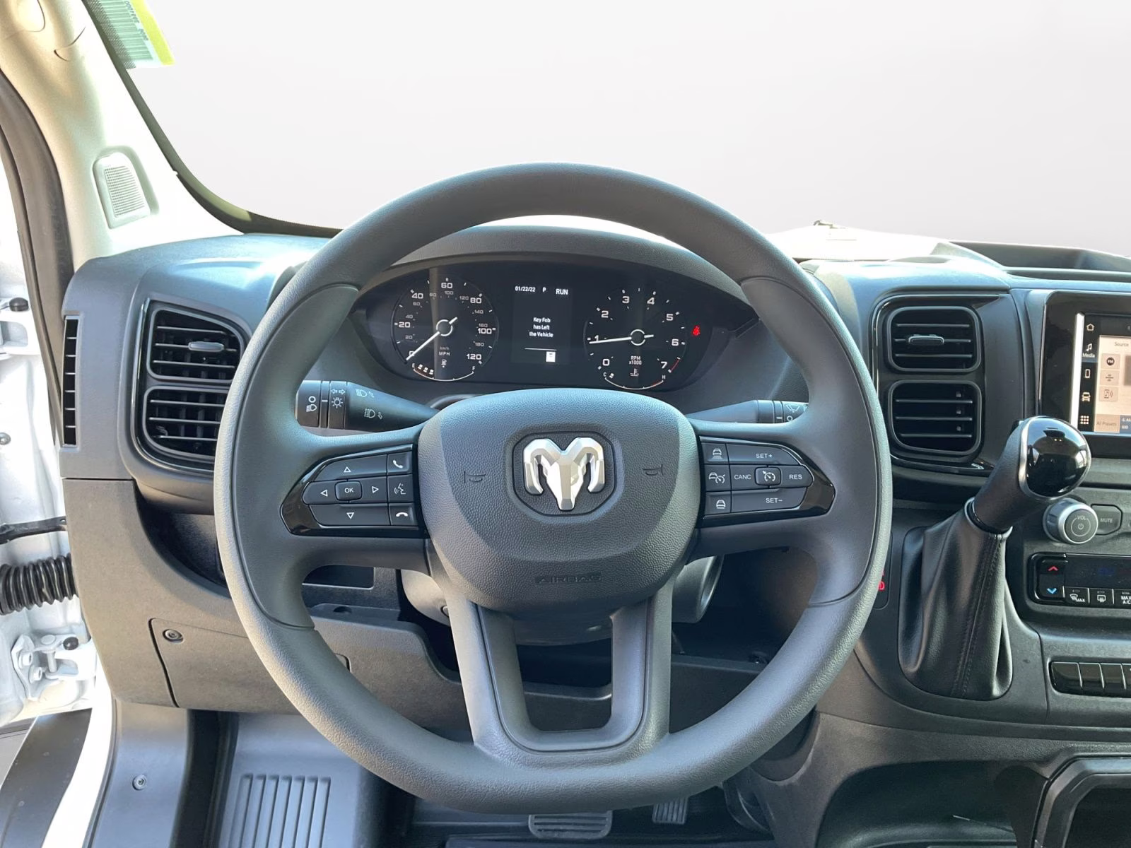 2026 Bright White Clearcoat Ram ProMaster 2500 High Roof FWD Van