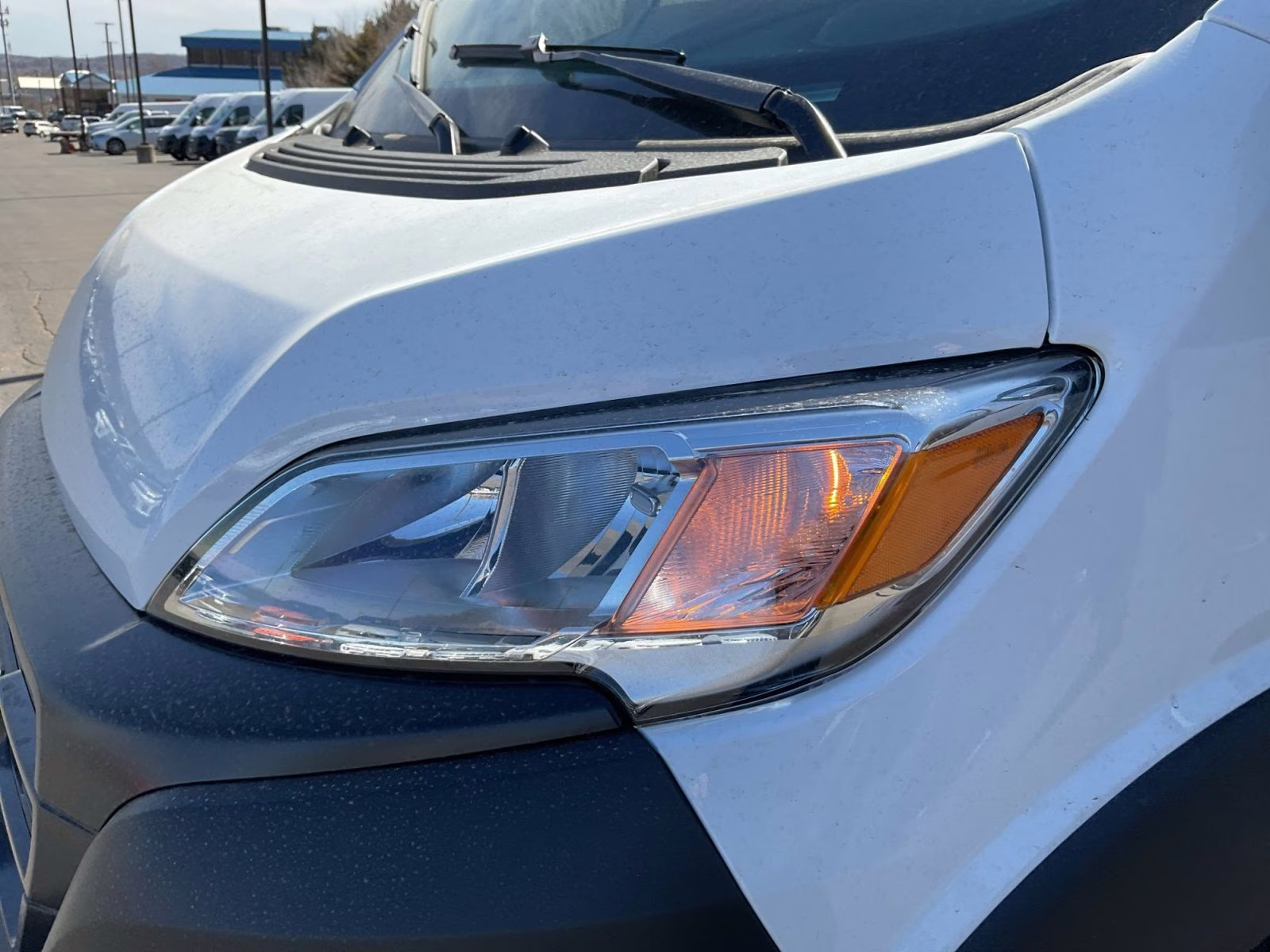 2026 Bright White Clearcoat Ram ProMaster 2500 High Roof FWD Van