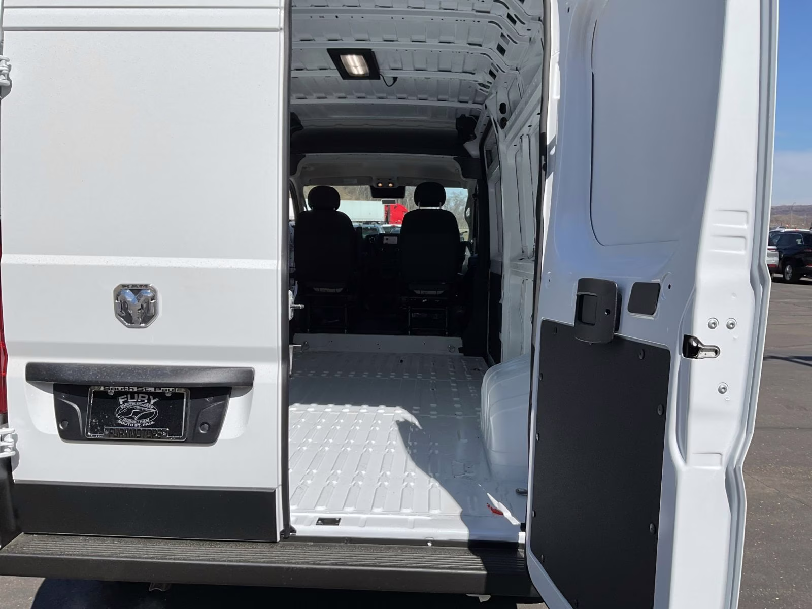 2026 Bright White Clearcoat Ram ProMaster 2500 High Roof FWD Van