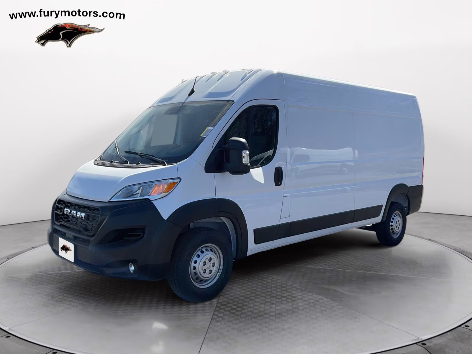 2026 Bright White Clearcoat Ram ProMaster 2500 High Roof FWD Van