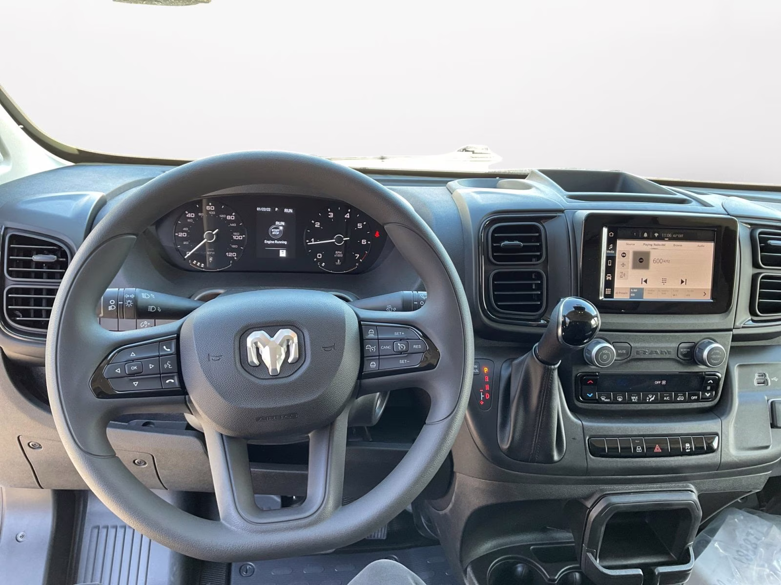 2026 Bright White Clearcoat Ram ProMaster 2500 High Roof FWD Van