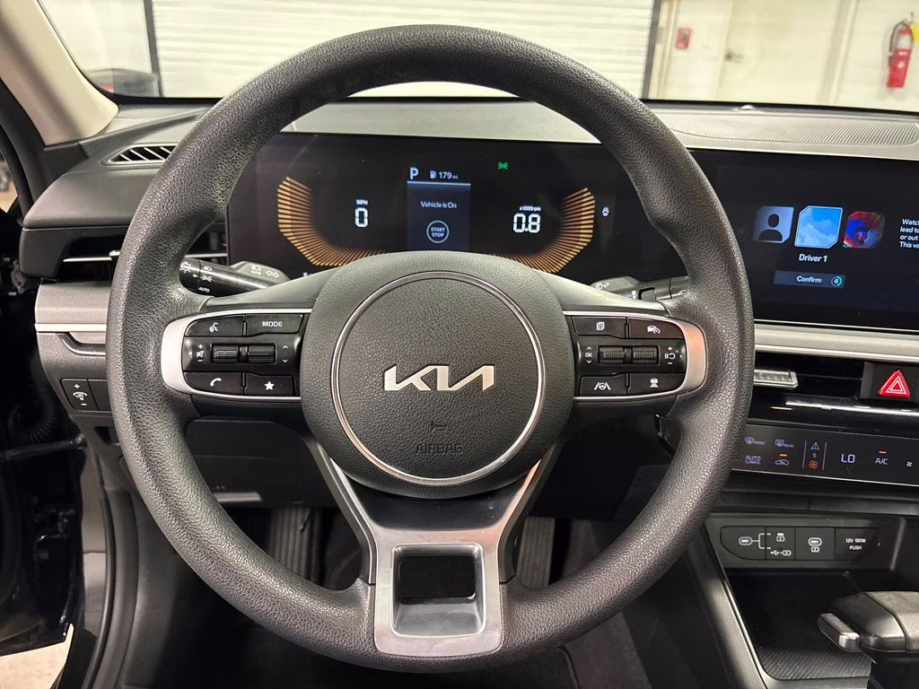 2025 Aurora Black Pearl Kia K5 LXS FWD Sedan