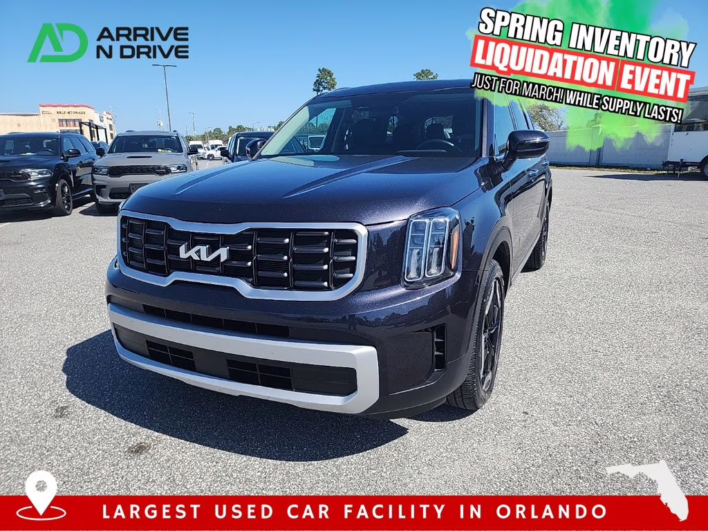 2025 Dark Moss Kia Telluride S AWD SUV