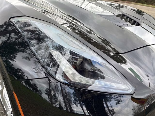 2019 Black Chevrolet Corvette Stingray RWD Convertible