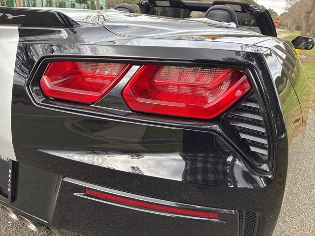 2019 Black Chevrolet Corvette Stingray RWD Convertible