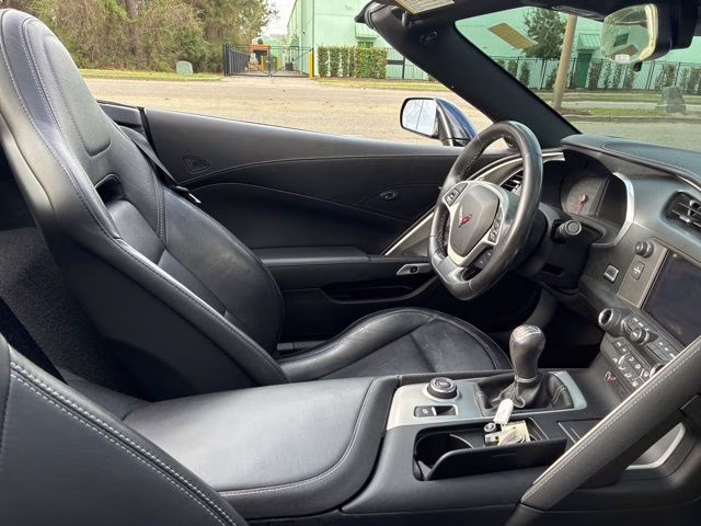 2019 Black Chevrolet Corvette Stingray RWD Convertible