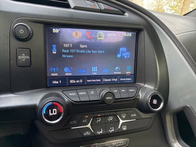 2019 Black Chevrolet Corvette Stingray RWD Convertible