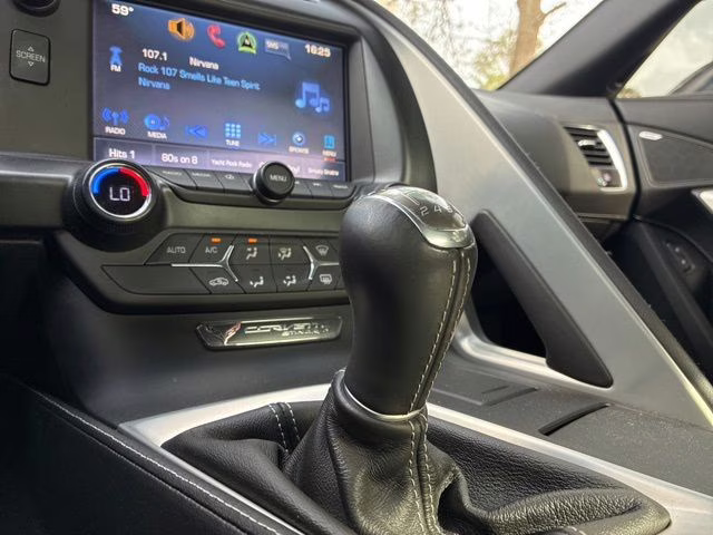 2019 Black Chevrolet Corvette Stingray RWD Convertible