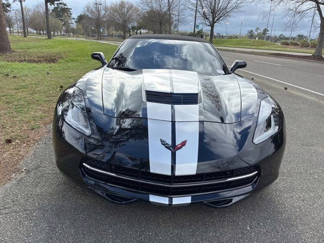 2019 Black Chevrolet Corvette Stingray RWD Convertible